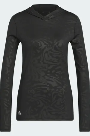 adidas Sudadera Con Gorro Ultimate365 Emboss Negro - Mujer