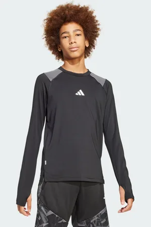 adidas Sport Icons Fractal Print Infantil Negro - Niño