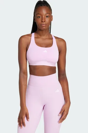 adidas Top Deportivo Powerreact Para Training Bliss Lilac - Mujer