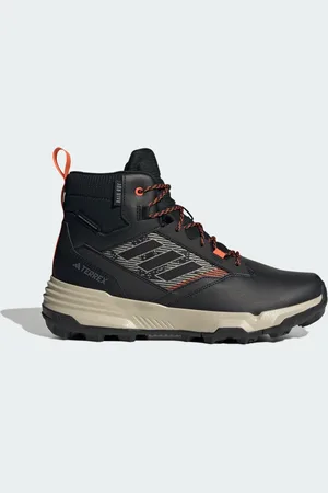 adidas Tenis de Senderismo Unity Piel Rain.Rdy Corte Medio Shadow Rojo - Unisex