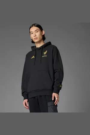 adidas Sudadera Con Gorro Selección Nacional de México 24/25 Negro - Hombre