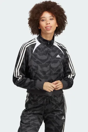 adidas Chamarra Deportiva Tiro Suit Up Lifestyle Carbon - Mujer