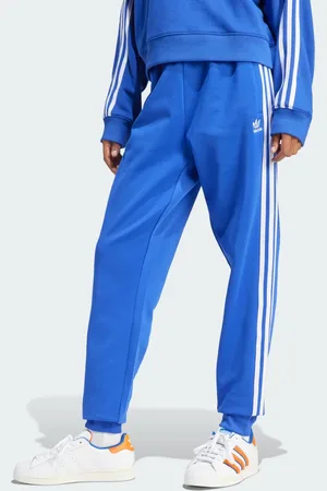 adidas Pants Deportivos Adicolor Classics Cuffed Semi Lucid Azul - Mujer