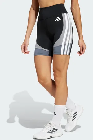 adidas Mallas Cortas Optime Essentials Stash Pocket 7" Negro - Mujer