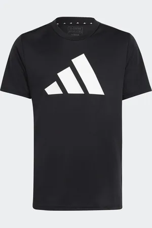 adidas Playera Train Essentials Aeroready Logo Ajuste Clásico Negro - Niño