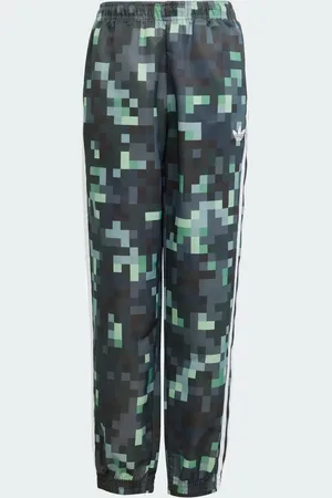 adidas Pants Deportivos Originals x Minecraft Plata Pebble - Niño