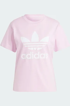 adidas Playera Adicolor Classics Trifolio Orchid Fusion - Mujer