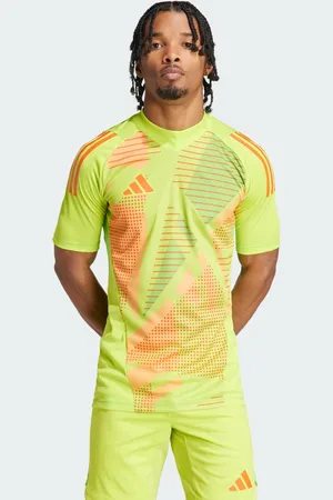 adidas Camiseta de Arquero Tiro 24 Pro Manga Corta Semi Solar Amarillo - Hombre