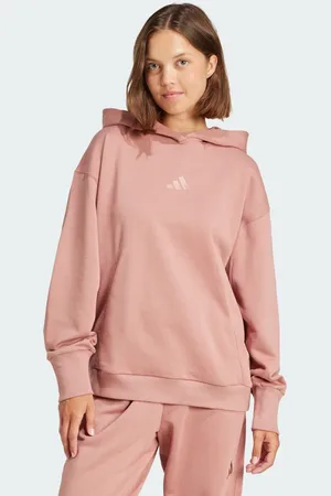 adidas Sudadera Con Gorro All Szn Tela French Terry Holgada Warm Clay - Mujer