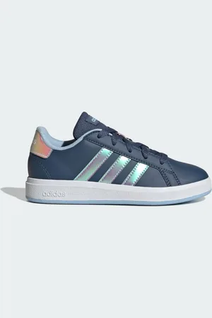 adidas Tenis Con Cordones Grand Court Lifestyle Para Tenis Preloved Ink - Niño