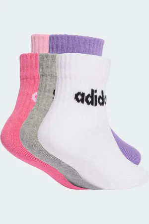 adidas Lineales Al Tobillo 5 Pares Para s True Rosa