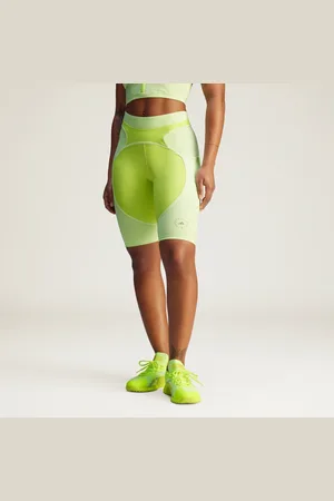 adidas Mallas by Stella Mccartney Two-tone Bike Bahia Glow - Mujer