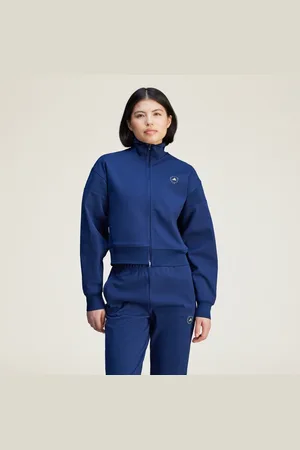 adidas Chamarra by Stella Mccartney Knitted Team Azul Azul 2 - Mujer