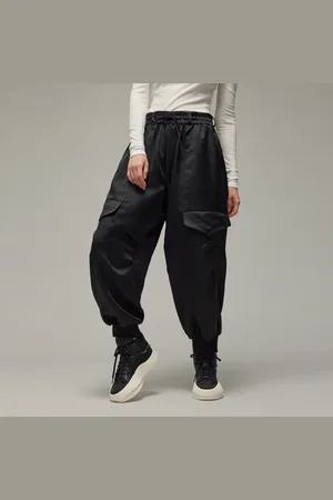 adidas Pants Cargo Y-3 Tech Seersucker Negro - Mujer