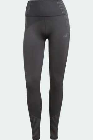 adidas Mallas 7/8 Sin Costuras Branded Corte Alto Negro - Mujer