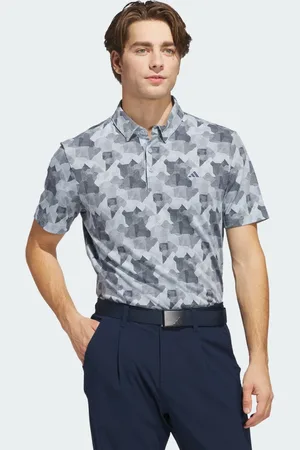 adidas Polo Estampado Go-to Wonder Azul - Hombre