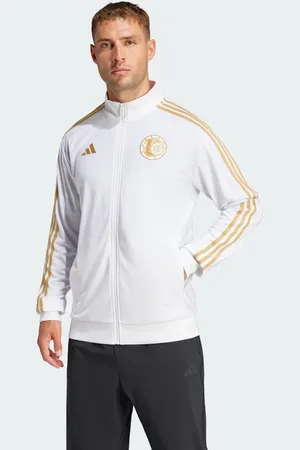 adidas Chamarra Deportiva Adn de Los Tigres Uanl Blanco - Hombre