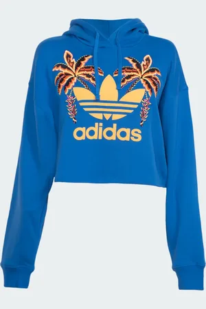 adidas Farm Hoodie Azul - Mujer