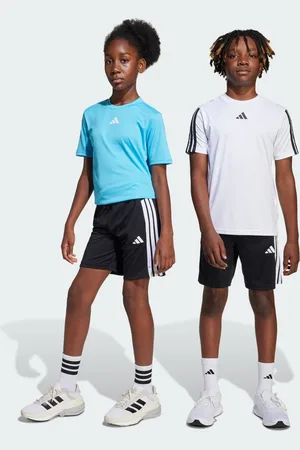 adidas Para Niños Train Essentials de 3 Franjas Negro - Niño