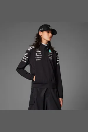 adidas Sudadera DE Cierre Corto Mercedes - Amg Petronas Formula One Team Negro - Mujer