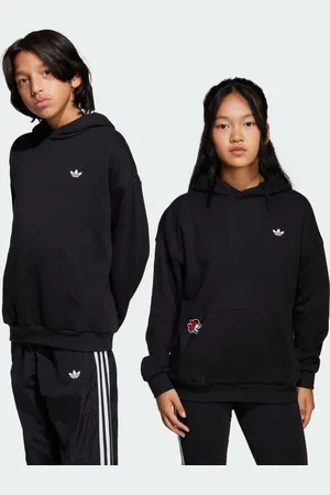 adidas Sudadera Con Gorro Disney Mickey Mouse Negro - Niño