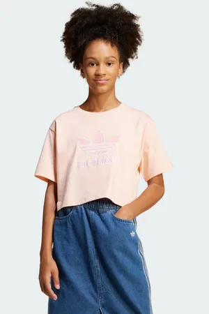 adidas Playera Extragrande Big Logo Execution Niños Haze Coral - Niño