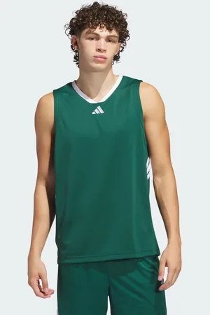 adidas Playera Sin Mangas Basketball Legends Team Dark Verde - Hombre