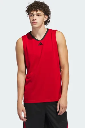 adidas Playera Sin Mangas Basketball Legends Team Power Rojo 2 - Hombre