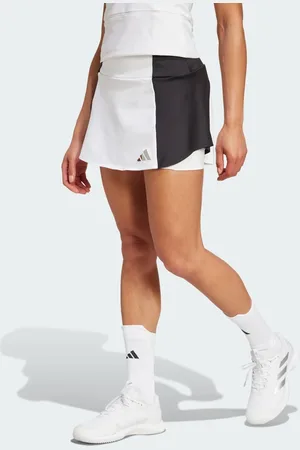 adidas Falda de Tenis Premium Blanco - Mujer