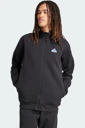 adidas Chamarra Deportiva Future Icons Badge of Sport Negro - Hombre