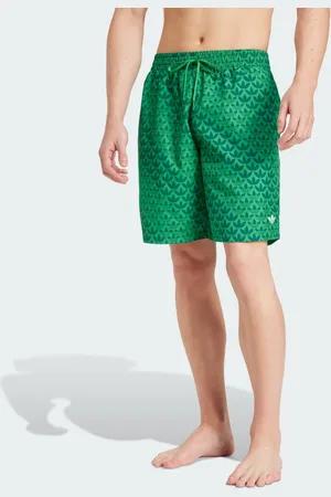 adidas Shorts de Natación Monogram Verde - Hombre