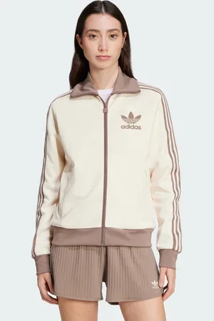 adidas Chamarra Deportiva Beckenbauer Wonder Blanco - Mujer