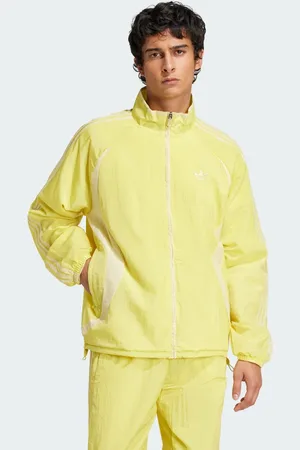 adidas Playera Deportiva Tejida Adicolor 2000s Pure Sulfur - Hombre