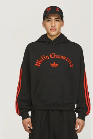adidas Chamarra Con Gorro Chavarria Heavyweight Negro - Hombre