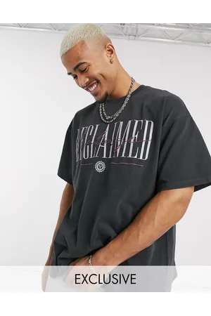 Reclaimed Inspired oversized washed t-shirt with logo