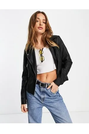 Y.A.S Sophie soft leather biker jacket