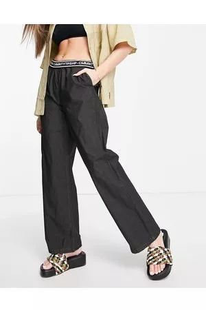 Topshop Mujer Cargo - Low rise casual cargo trouser with internal waistband branding in