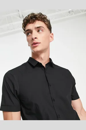 New Look Short sleeve poplin shirt in