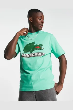 Lacoste X Minecraft logo T-shirt in