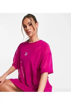 PUMA Organza mesh t-shirt dress in - exclusive to ASOS