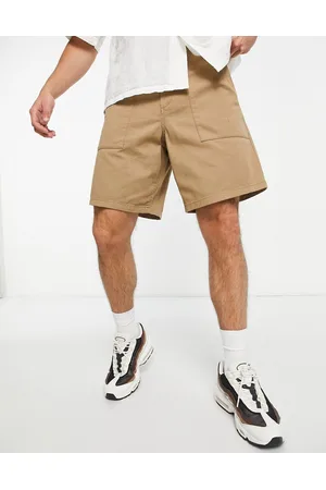 Farah Sepel patch twill shorts in beige