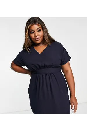 Closet Belted tie waist mini dress in