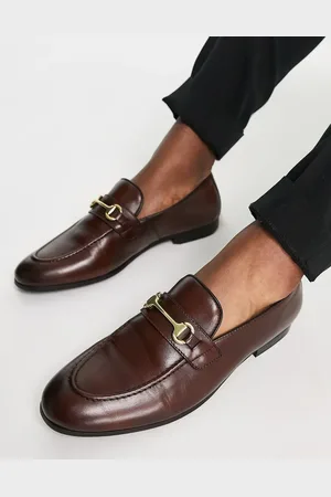 WALK LONDON Terry snaffle loafers in leather
