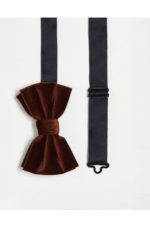 ASOS Bow tie in dark cord