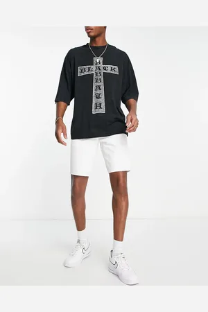 ASOS Classic rigid denim short in