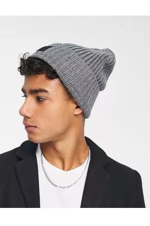 Only & Sons Hombre Gorros - Heavy knit beanie in melange