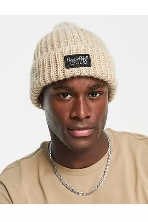 Levi's Beanie in cream with small logo
