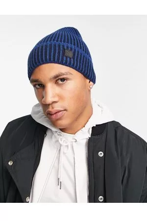 River Island Ribbed beanie in
