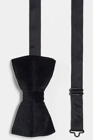 ASOS Velvet bow tie in