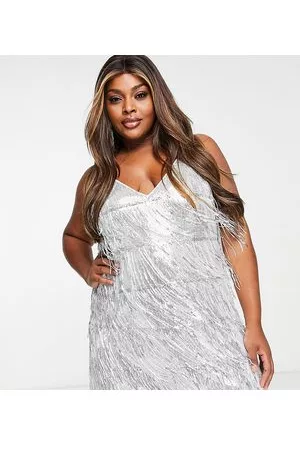Jaded Rose Cami mini dress with sequin fringing